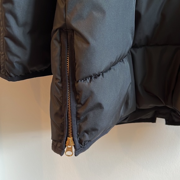 J. Crew Chateau Signature Puffer Jacket Black Size Small - Picture 5 of 6